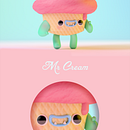 Mr Cream. 3D, and Digital Illustration project by Alana García Ortega - 05.08.2018