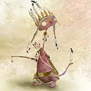 Desarrollo de Basy . Un projet de Conception de personnages, Illustration traditionnelle et Illustration numérique de Cristiana Baldetti - 09.05.2018