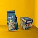 Drinkers - Coffee Fanatics. Br, ing, Identit, Digital Illustration, and Packaging project by twineich - 05.09.2018