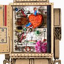 Paper art . % Samantha Salinas tarafından hazırlanan Sanat ve El Sanatları, Yaratıcılık, O, uncak Tasarımı, Karakter Tasarımı, He, kel, Ve Kağıt El Sanatları projesi - 05.10.2018
