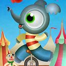 Circus Elephant. Een project van Digitale illustratie van Antonio Lirio - 30.04.2018