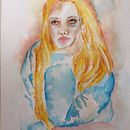Proyecto personal experimentos de retratos. Un proyecto de Ilustración tradicional de Cecilia Aguilera - 20.05.2018