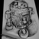 Robottos Steampunks. Een project van  Tekening y Traditionele illustratie van Liliana Lista - 21.05.2018