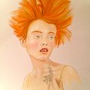 Ilustración con pastel y lápices de colores. Projekt z dziedziny Trad, c i jna ilustracja użytkownika Alejandra Zúñiga Tarrío - 08.06.2018