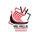 Vall Halla Construction LLC,  LOGTYPE COLOR. Un proyecto de Diseño, Diseño de logotipos, Diseño editorial y Publicidad de YHWH EDICIONES - 26.05.2018