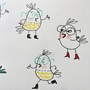 Mi Proyecto del curso: Técnicas creativas de diseño e ilustración de personajes. Un proyecto de Diseño de personajes de Adriana Juárez Puglisi - 28.05.2018
