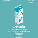 Cartel Charla Compra Saludable. Poster Design, and Graphic Design project by Jessica Tarrío - 10.09.2017