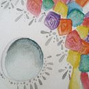 COLECCIÓN ACUARELAS MINI. Un progetto di Illustrazione tradizionale di Adriana Panda Sparza - 30.01.2018