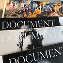 Document Journal. Lettering, e Tipografia projeto de Miguel Reyes - 05.06.2018