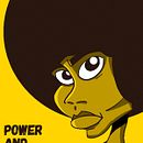 Angela Davis. Een project van Ontwerp van personages van Unai Gaztelumendi - 12.05.2015