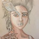 Sara . Desenho projeto de Paulina Zamayoa - 11.06.2018