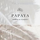 Papaya. Un proyecto de Br, ing e Identidad, Creatividad, Diseño de logotipos y Diseño gráfico de Gemma Mier Cervantes - 13.06.2018