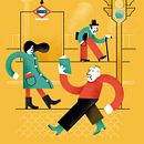 Cuentos para el Andén. Traditional illustration project by Fran Torres - 06.14.2018