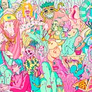 50 Characters about me Ein Projekt aus dem Bereich Design von Figuren, Traditionelle Illustration und Digitale Illustration von Marta Zubieta - 18.06.2018
