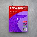 Explorer 2018. Graphic Design project by La GIStería - 06.19.2018