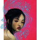 Mi Proyecto del curso: Pinceles y pixeles: introducción a la pintura digital en Photoshop / Geisha y dragón. Digital Illustration project by Alonso FC - 06.24.2018