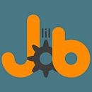 LilJob. El diseño para un logo para el proyecto de un amigo que al final no se realizó.. Br, ing, Identit, Design, and Logo Design project by Guillermo Montesinos - 06.16.2018