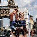 Trabajos de publicidad para PEPE JEANS. Un progetto di Graphic design e Pubblicità di Maria José Alonso Buehringer - 26.06.2017