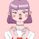 Pink ladies. Traditional illustration, Digital Illustration, and Vector Illustration project by Olga M. - 06.30.2018