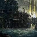 Mi Proyecto del curso: Concept art para videojuegos CIUDAD DE TOLONTE. Concept Art project by Daniel Rubio - 07.04.2018