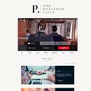 The polished paper. Un progetto di Web design e UX / UI di ivan castro - 09.07.2018