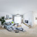 Diseño de interiores y Visualización 3D Promoción Rivadavia. 3D project by HABdesign - 07.11.2018