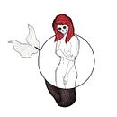 Serie "Sirenas". Un progetto di Illustrazione tradizionale, Belle arti, Disegno a matita, Disegno, Illustrazione digitale e Arte concettuale di Antonio Zambudio - 01.03.2018