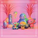 Amigos Ancestrales. 3D, Creativit, Character Design, and Traditional illustration project by Esteban Ruiz - 07.15.2018