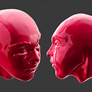 Escultura de cabeza en Blender. Een project van 3D van Juan - 15.07.2018