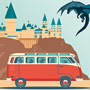 Piensa en un mundo... . Ilustrație digitală de Alejandro Abad - 07.16.2018