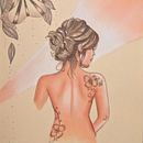 Mi Proyecto del curso: Nude y Blackpower. Ilustração tradicional projeto de Cecilia Alcaraz Murillo - 17.07.2018