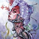 Retrato Ilustrado. Un projet de Beaux Arts, Créativité, Dessin, Illustration traditionnelle, Illustration numérique, Peinture, Aquarelle , et Retouche photographique de Paula Ramirez - 19.07.2018