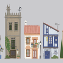 Arquitectura de España. Un proyecto de Arquitectura, Ilustración tradicional e Ilustración digital de Mario Miravalles - 25.07.2018
