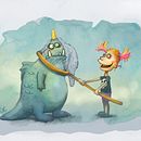 Ilustración infantil y juvenil. Een project van Traditionele illustratie van Roc Alemany - 31.07.2018