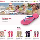 Havaianas eCommerce. Projekt z dziedziny Tworzenie stron internetow, ch i Web design użytkownika Gustavo Iglesias - 03.08.2018