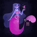 Mermay. Un projet de Illustration traditionnelle et Illustration numérique de CaMi Pineda Correa - 03.08.2018