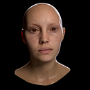 Skin shader study. Een project van 3D van José A. Martínez - 07.08.2018