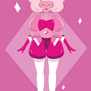 Pink Diamond - Illustration. Projekt z dziedziny Grafika wektorowa użytkownika Marisol Alvino Chung - 10.05.2018