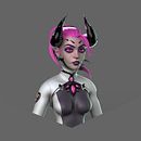 Mi proyecto de Modelado de personajes en 3D. 3D, 3D Modeling, and Character Design project by Jonathan Vargas - 08.09.2018