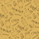 Mate, Lettering e ilustración . Primeras composiciones. Un proyecto de Diseño de Micaela Garramuño - 16.08.2018