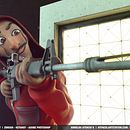 La casa de papel. Un projet de 3D de Arnoldo Atencio Vazquez - 16.08.2018
