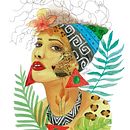 Segundo retrato. Un proyecto de Dibujo de Retrato, Ilustración tradicional e Ilustración digital de Maria Espert - 17.08.2018