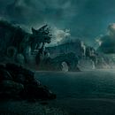 Hacia Isla Diablo - #MPChallenge17. Concept Art, Traditional illustration, and Photo Retouching project by Jose Miguel Gordaliza - 08.19.2018