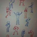 El tumulto. Un projet de Dessin de Enrique Mediavilla Peña - 20.08.2018