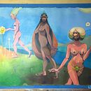 Mi Proyecto del curso: Ilustración con pintura, técnica mixta y creación de personajes   . Un proyecto de Dibujo, Diseño de personajes, Ilustración tradicional y Pintura de Andres Salazar - 20.08.2018