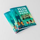 Festa Major Horta 2018. Graphic Design, and Traditional illustration project by Marta Portales - 08.21.2018