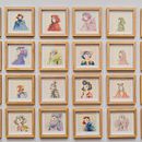 Nuevo proyectoHabitante: 70 small drawings. . Un proyecto de Dibujo, Ilustración tradicional y Pintura a la acuarela de Violeta Hernández - 23.08.2018