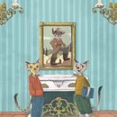 Voilà, les besnéts del Gat amb Botes. Ein Projekt aus dem Bereich Traditionelle Illustration und Digitale Illustration von Laia Ferraté - 26.08.2018