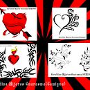 Diseño vectorizacion Corazones . Desain proyek oleh Geraldine Mijares Guarasma - 08.27.2018