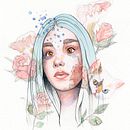 Mi Proyecto del curso: Retrato ilustrado en acuarela Ein Projekt aus dem Bereich  von carmenralanz - 29.08.2018